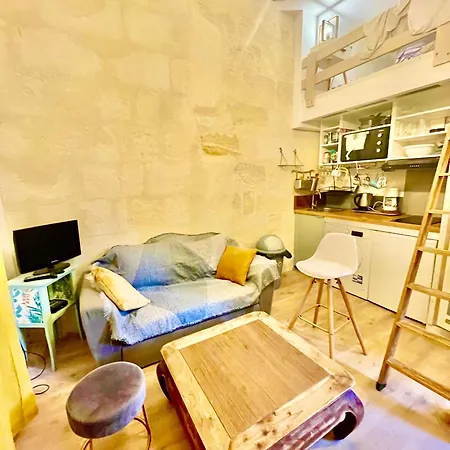 Apartmán Proche Kedge Et Universitee Cosy Avec Clim ,parking ,cuisine Equipee ,sdb Et Jardin Talence